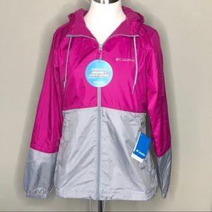 columbia flash forward fleece lined windbreaker